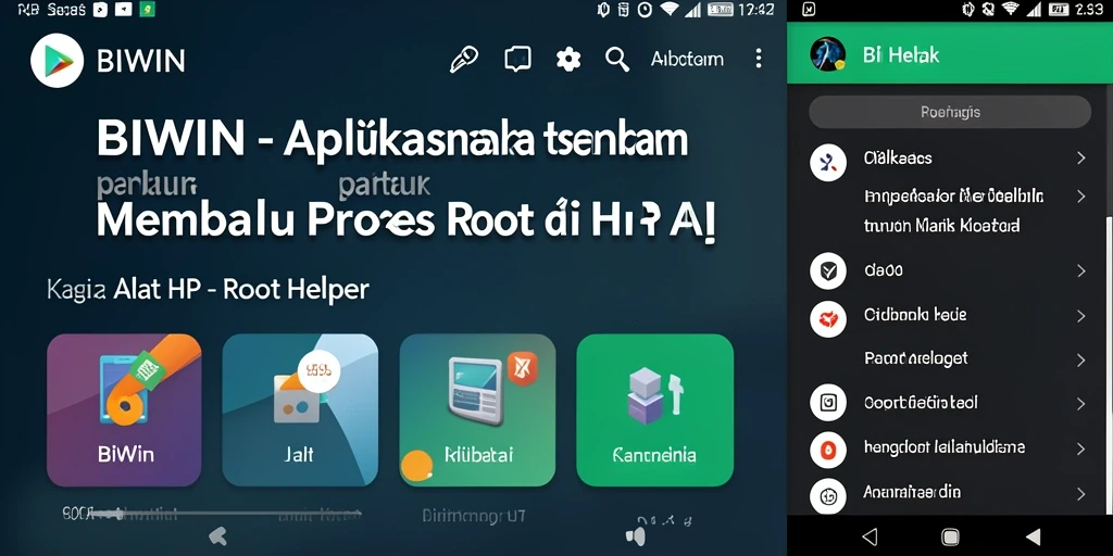 Screenshot utama BIWIN menampilkan antarmuka yang sederhana dan fungsional.